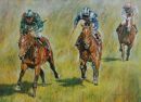The 2000 Derby Epsom
Sinndar and Sakhee
edition 500
260x195mm
£35 or £60 the pair with Montjeu

